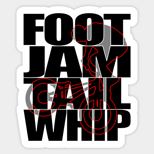 24" streettrials foot jam tail whip - bike TRIAL urban streetstyle - trialbike sports bicycle Sticker by ALLEBASIdesigns